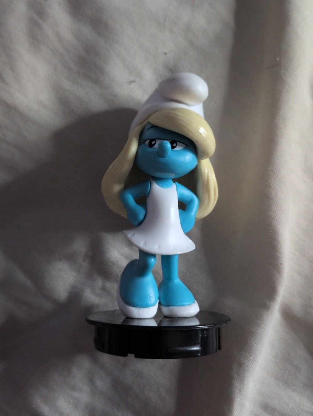 The Smurfs Movie Cup Topper Smurfette Snapco Cineplex Theatre Promo Figure